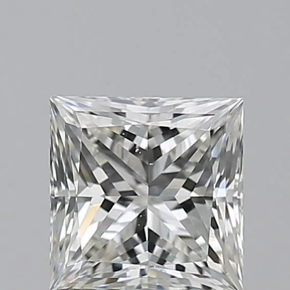 1.02ct Princess Natural Diamond (Colour H, Clarity VS2, GIA Certified)