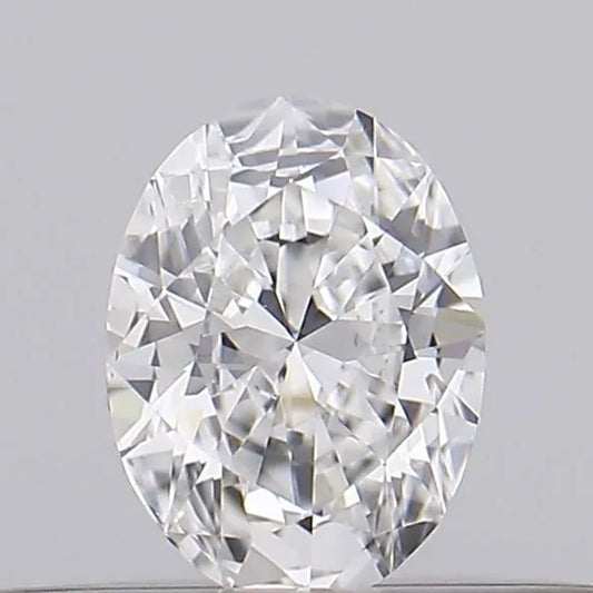 0.18ct Oval Natural Diamond (Colour F, Clarity VS1, GIA Certified)