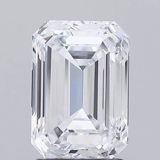 2.24ct Emerald Lab Grown Diamond (Colour E, Clarity VVS2, IGI)