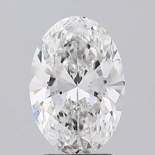 3.00ct Oval Lab Grown Diamond (Colour H, Clarity VS2, IGI)