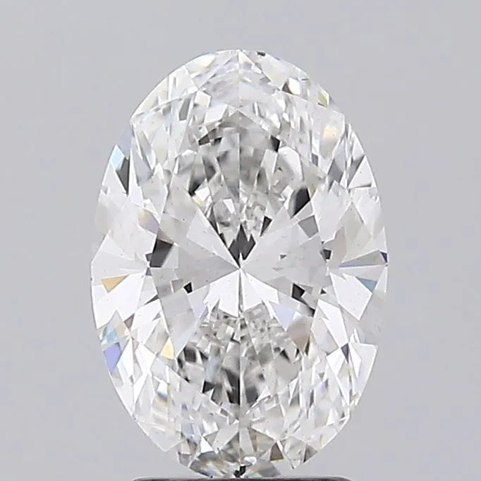 3.00ct Oval Lab Grown Diamond (Colour H, Clarity VS2, IGI)