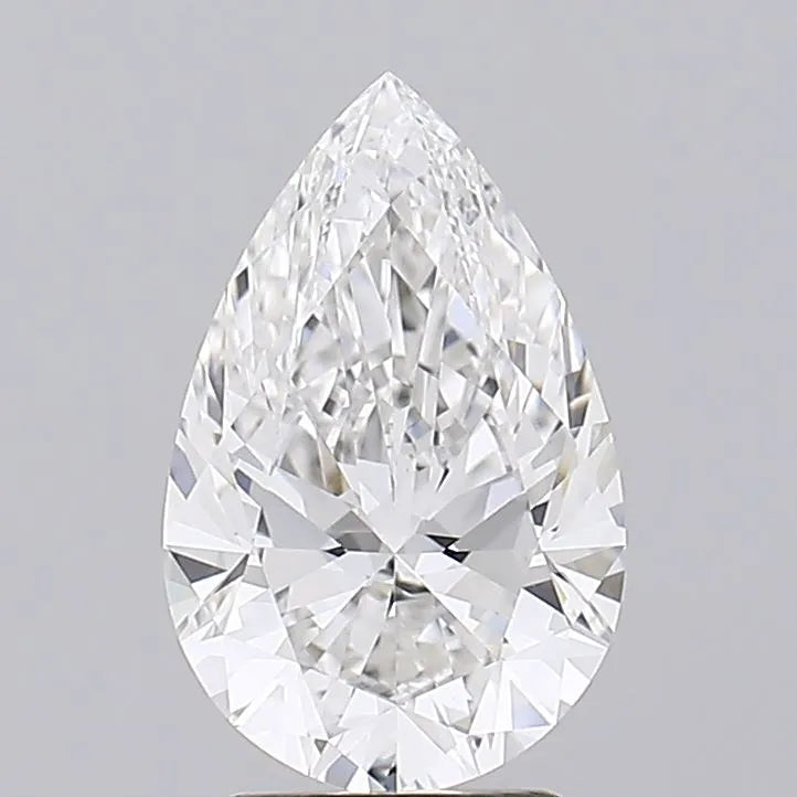 3.04ct Pear Lab Grown Diamond (Colour F, Clarity VVS2, IGI)