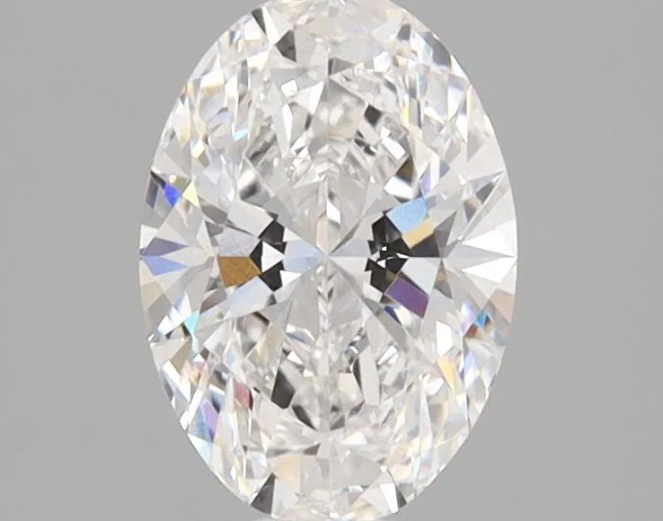 1.08ct Oval Lab Grown Diamond (Colour D, Clarity VVS2, IGI Certified)