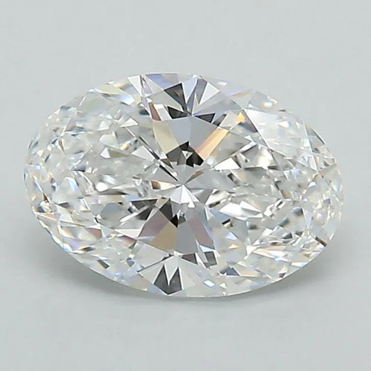 1.10ct Oval Lab Grown Diamond (Colour D, Clarity VS1, IGI Certified)