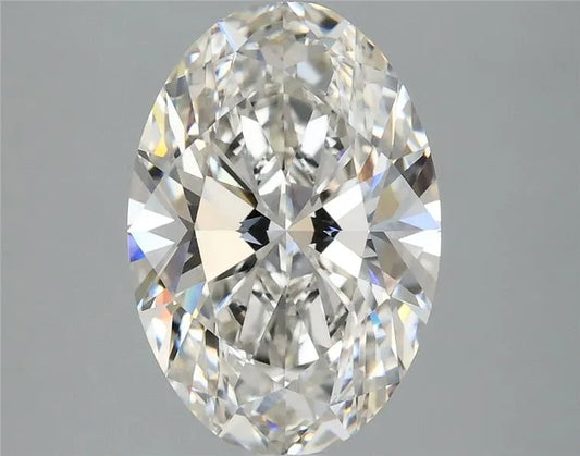 3.00ct Oval Lab Grown Diamond (Colour G, Clarity VVS2, IGI)