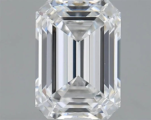 1.51ct Emerald Lab Grown Diamond (Colour E, Clarity VVS2, IGI)