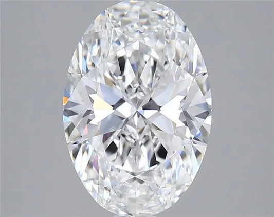 2.03ct Oval Lab Grown Diamond (Colour D, Clarity IF, IGI Certified)