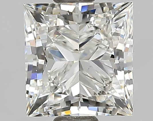 1.01ct Princess Natural Diamond (Colour H, Clarity VS2, GIA)