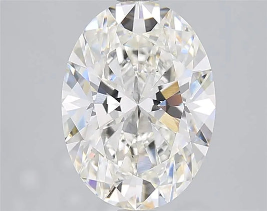 3.02ct Oval Lab Grown Diamond (Colour G, Clarity VS2, IGI Certified)