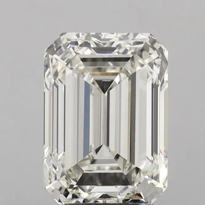3.00ct Emerald Lab Grown Diamond (Colour H, Clarity VVS1, IGI Certified)