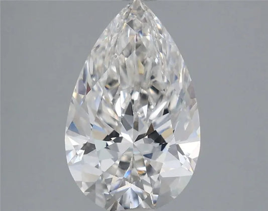 3.03ct Pear Lab Grown Diamond (Colour F, Clarity VVS2, IGI)