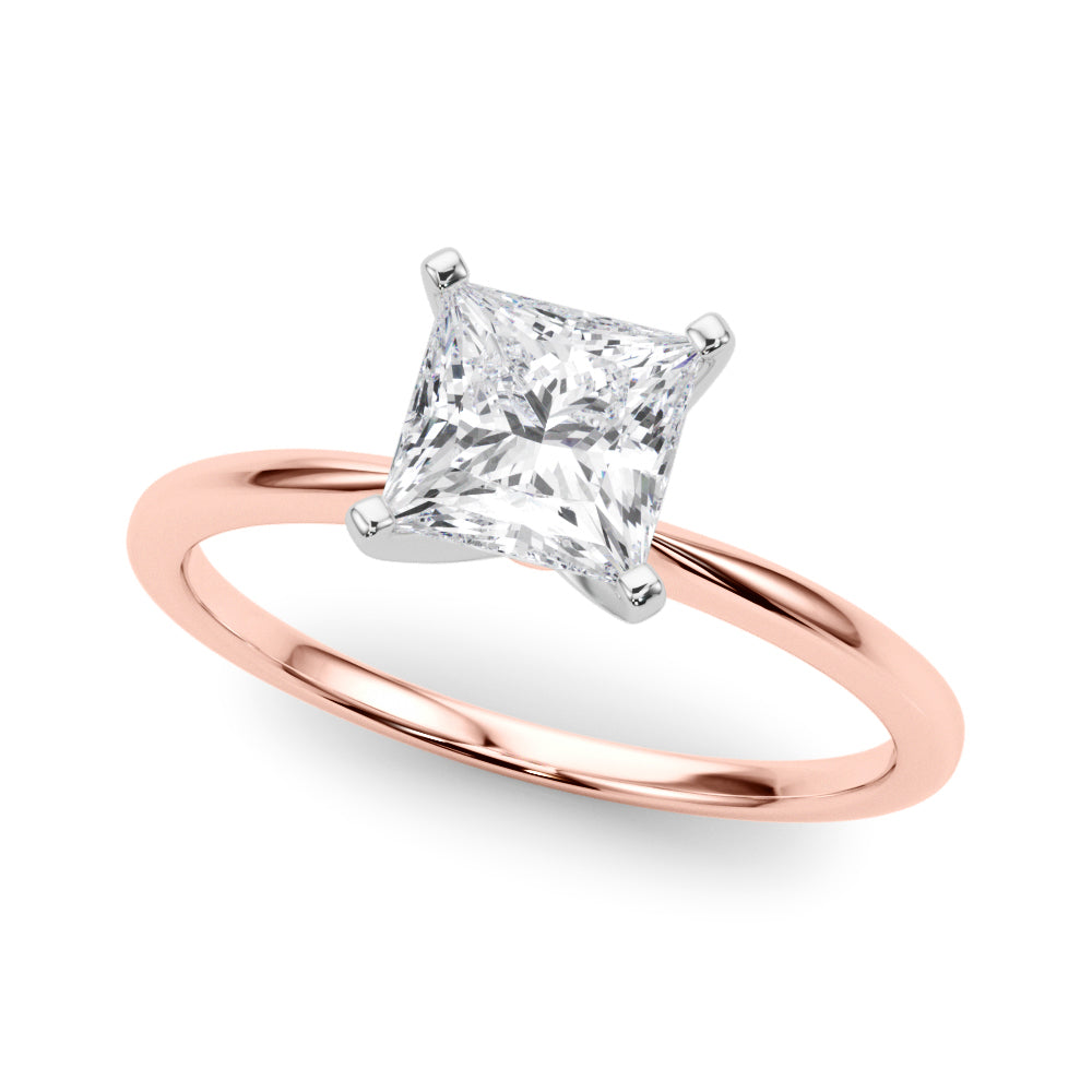 Petite Princess Solitaire Engagement Ring