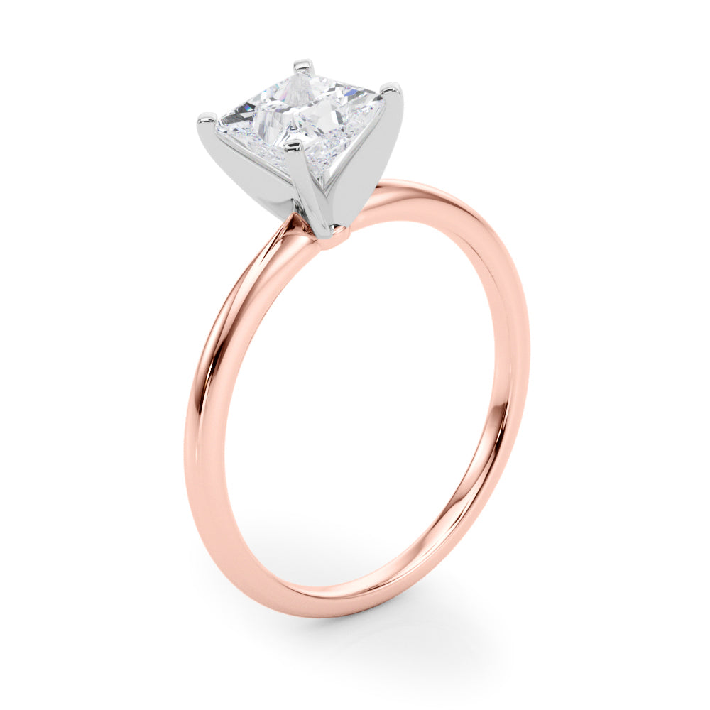 Petite Princess Solitaire Engagement Ring