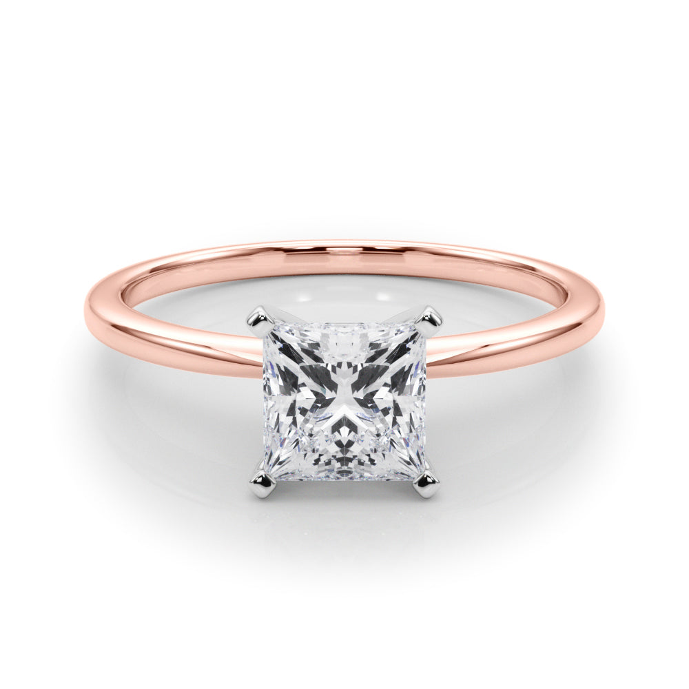 Petite Princess Solitaire Engagement Ring