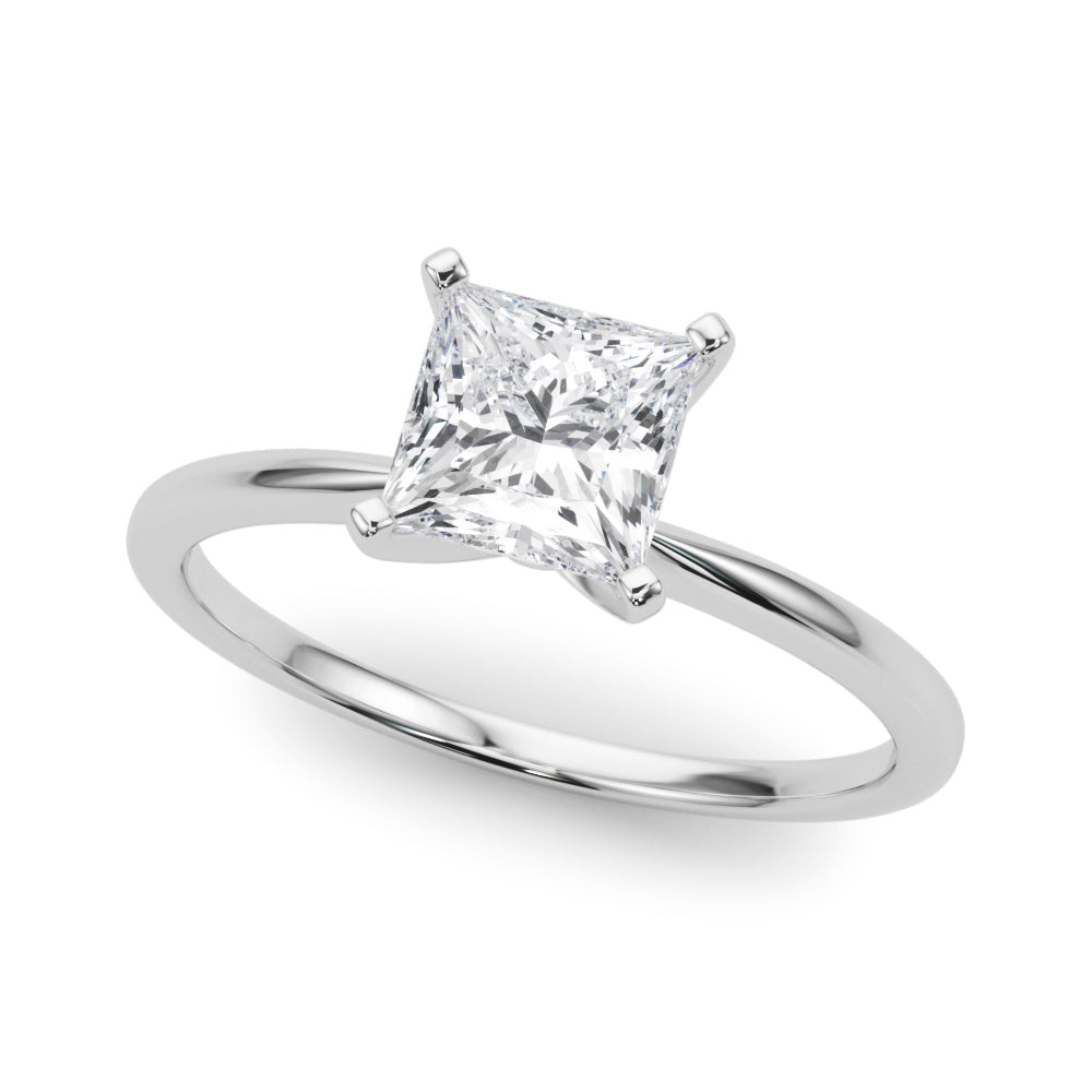 Petite Princess Solitaire Engagement Ring