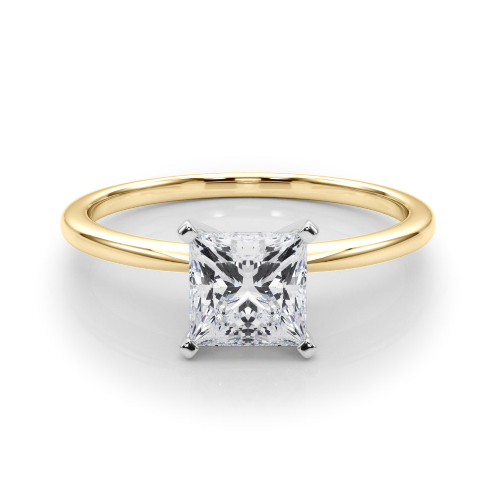 Petite Princess Solitaire Engagement Ring